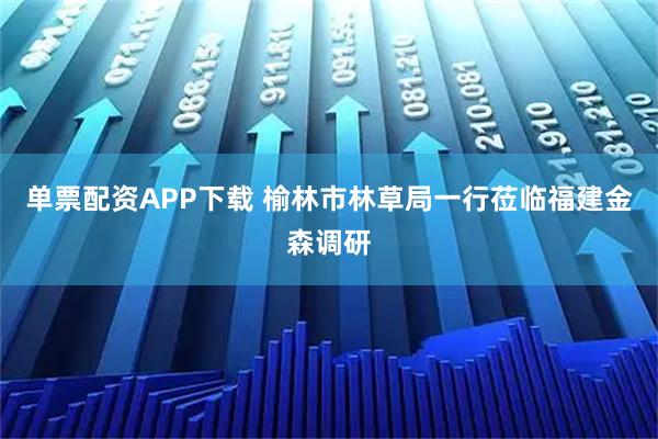 单票配资APP下载 榆林市林草局一行莅临福建金森调研